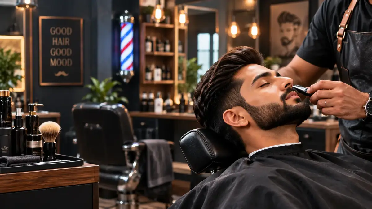 Men's grooming barbershop
